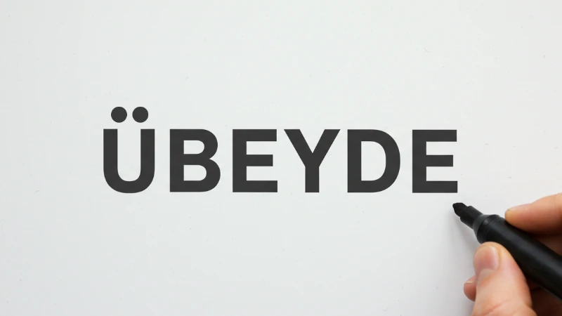 Übeyde Ne Demek? İsminin Anlamı Nedir?