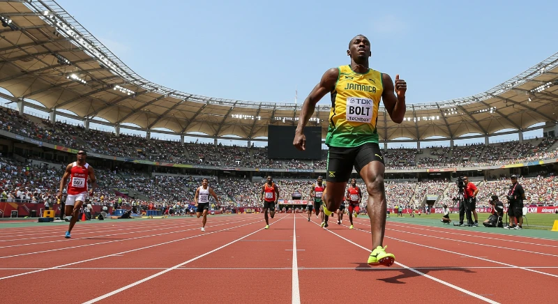 Usain bolt 100 mt