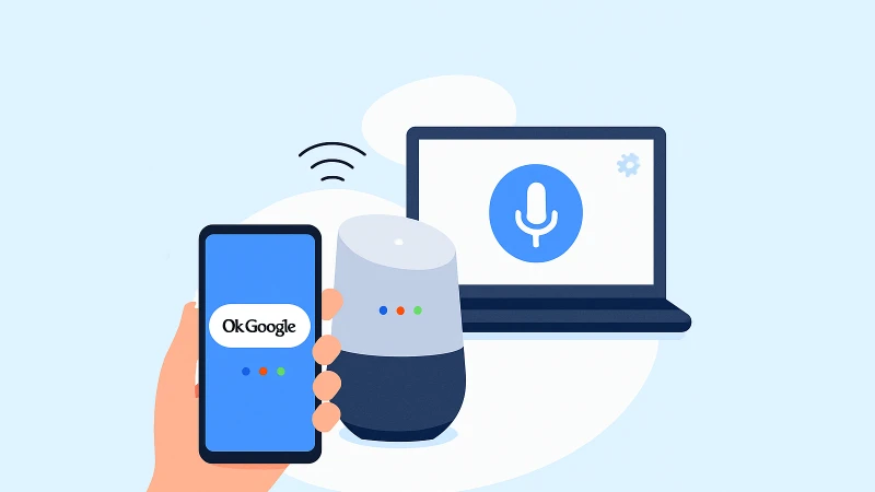 Ok google cihazimi kur ayarlari